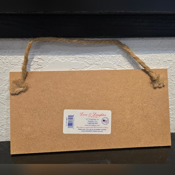 *3/$20 Westie "Love is being owned by a..." Dog Hanging Sign Gift Wall Decor - Picture 2 of 2